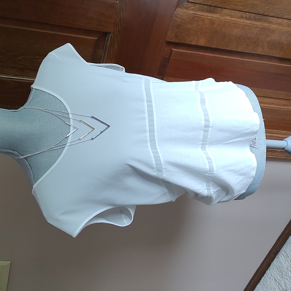 White t shirt blouse